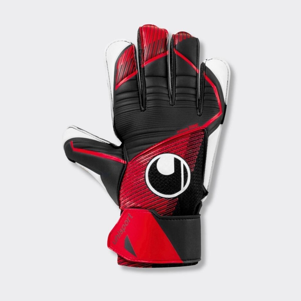 Luva De Goleiro Uhlsport Powerline Starter Soft - e Preto