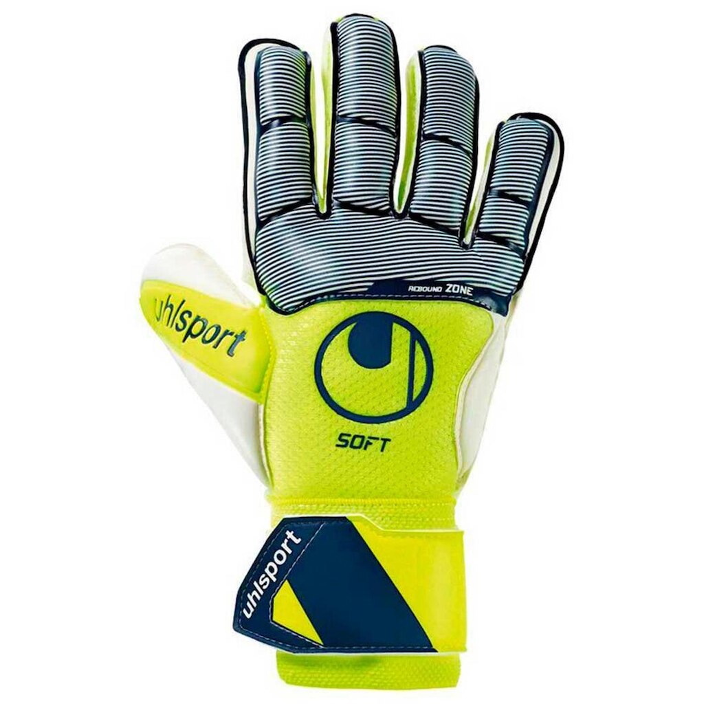 Luva De Goleiro Uhlsport Soft Advanced Verde - 09 - Verde