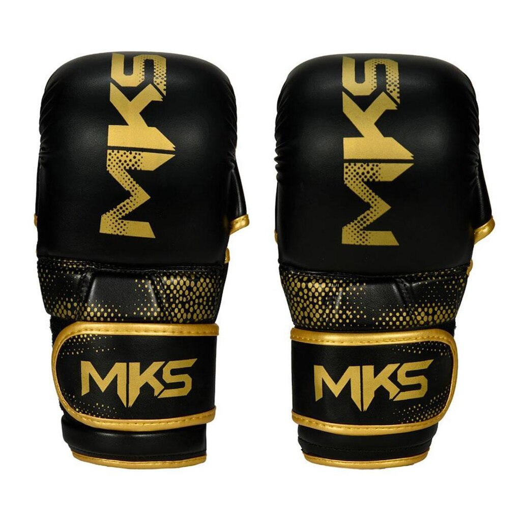 Luva de MMA Sparring MKS Combat Gold Line