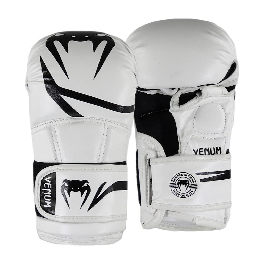 Luva de MMA Venum Sparring Challenger Evo - Branco
