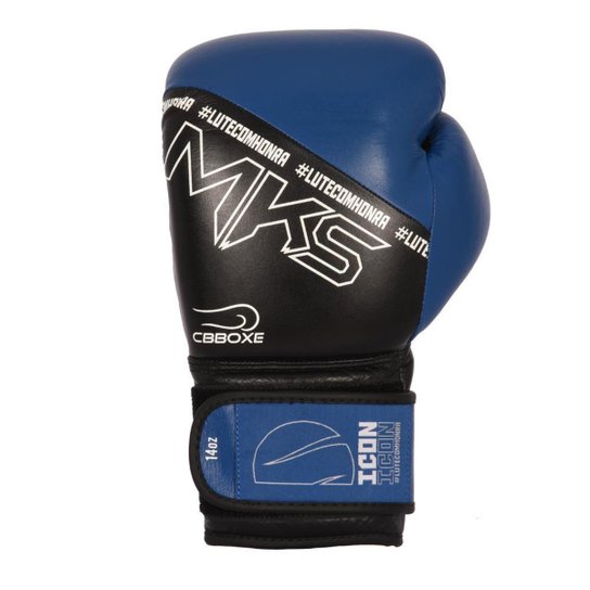 Luva em Couro Boxe MKS Icon CBBOXE