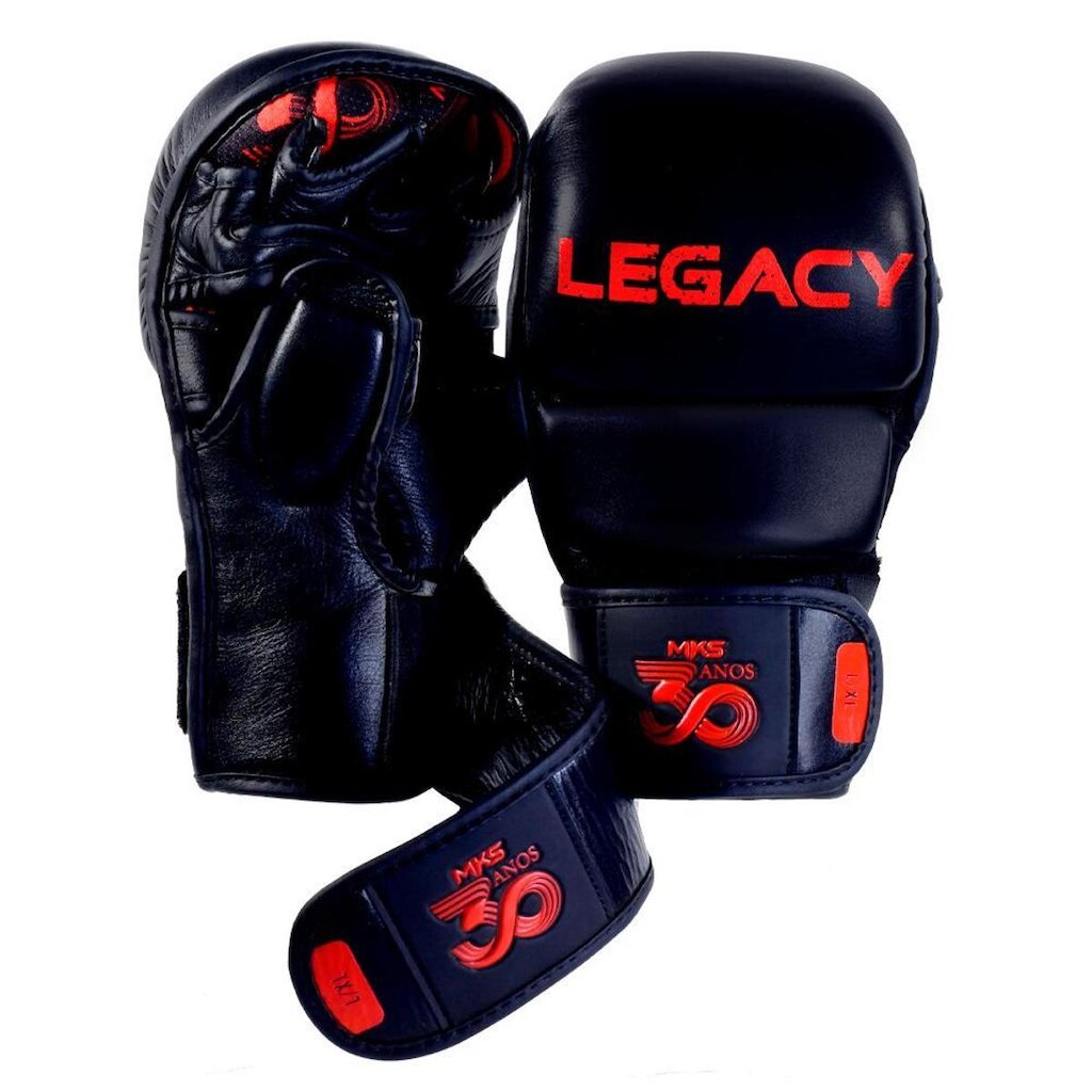 Luva Em Couro MMA MKS Shooter Leacy