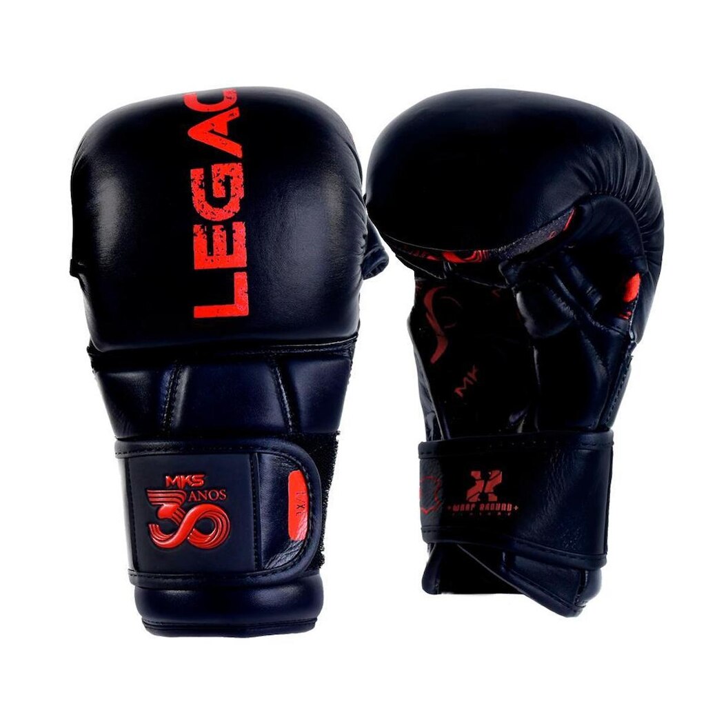 Luva Em Couro MMA MKS Sparrin Leacy