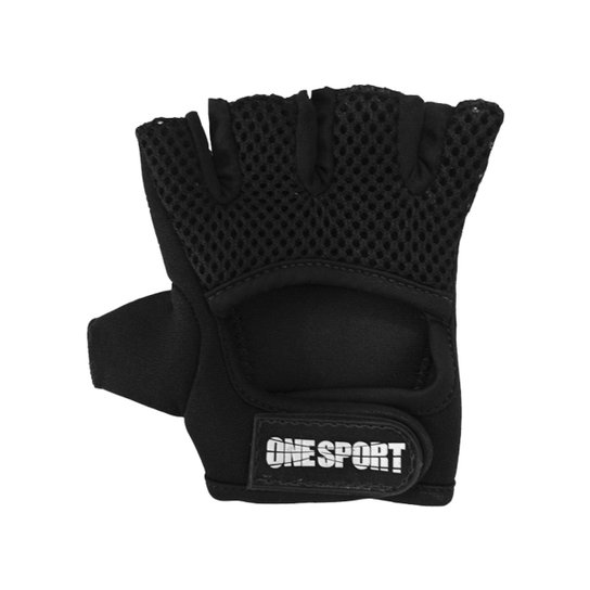 Luva Fitness One Sport - Preto Menor preço em Luva Fitness One Sport - Preto