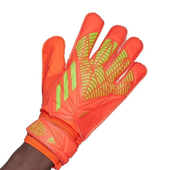 Luva Goleiro Adidas Predator Edge - Laranja Menor preço em Luva Goleiro Adidas Predator Edge - Laranja