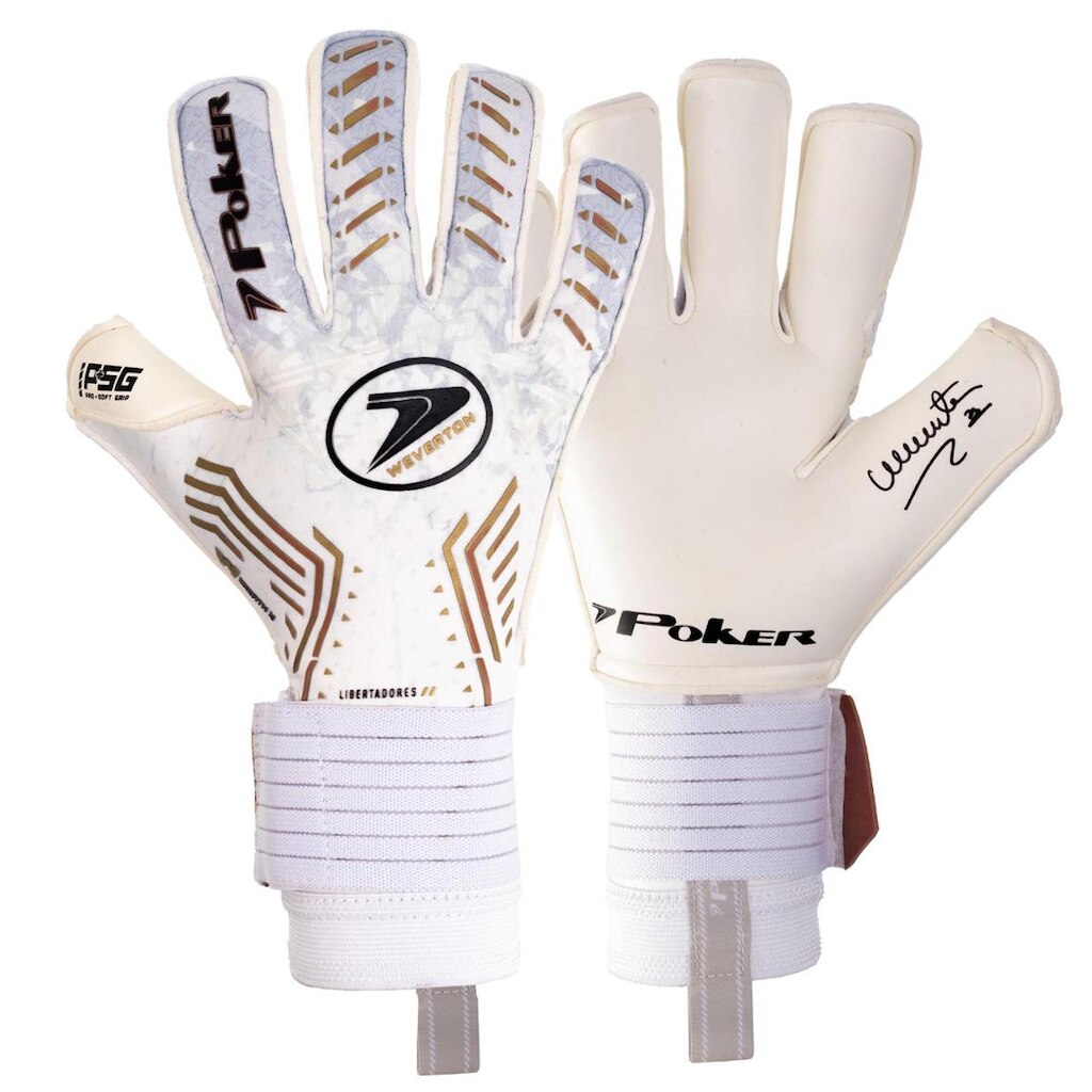 Luva Goleiro Campo Poker Profissional BREATH WEVERTON 01154