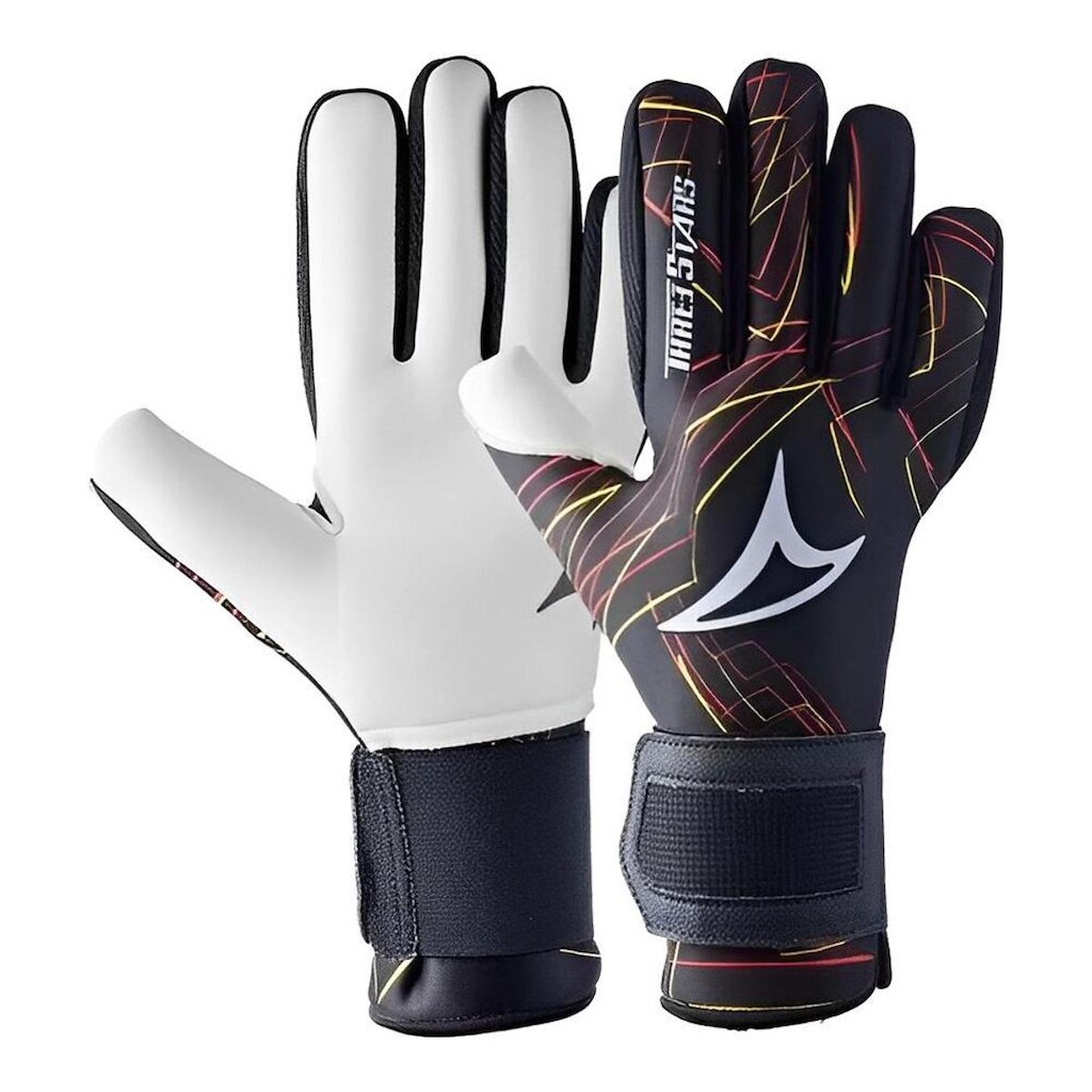 Luva Goleiro Campo Three Stars High Semi Profissional