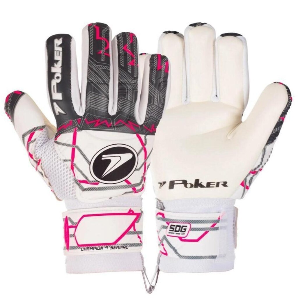 Luva Goleiro Poker Multiterreno Profissional Champion
