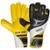 Luva Goleiro Profissional Three Stars Titan  Branco PEQUENA = 8 - Amarelo
