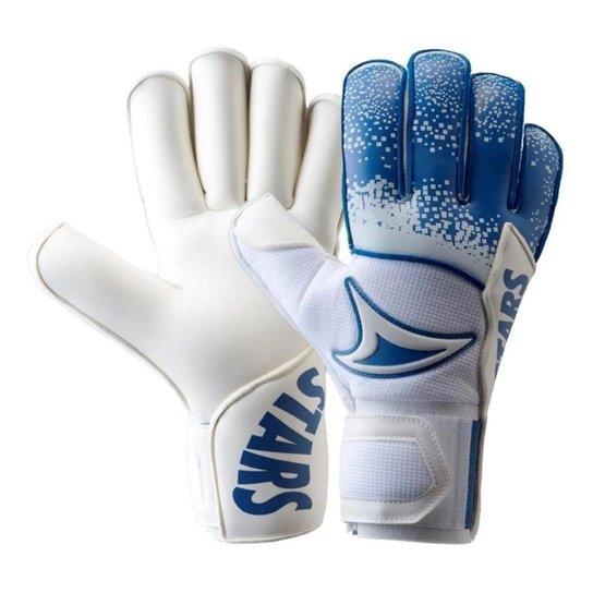 Luva Goleiro Three Stars Fox Profissional - Branco Menor preço em Luva Goleiro Three Stars Fox Profissional - Branco