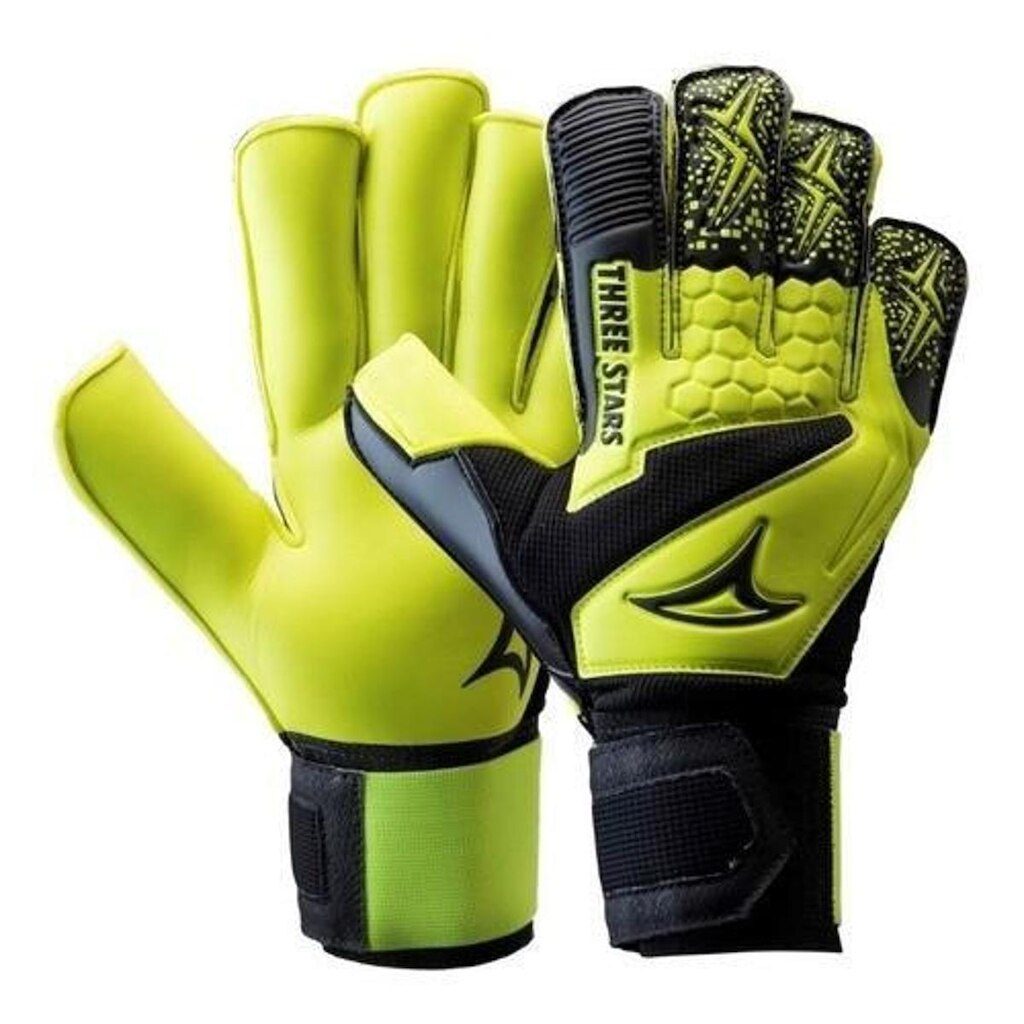 Luva Goleiro Three Stars Sky Profissional