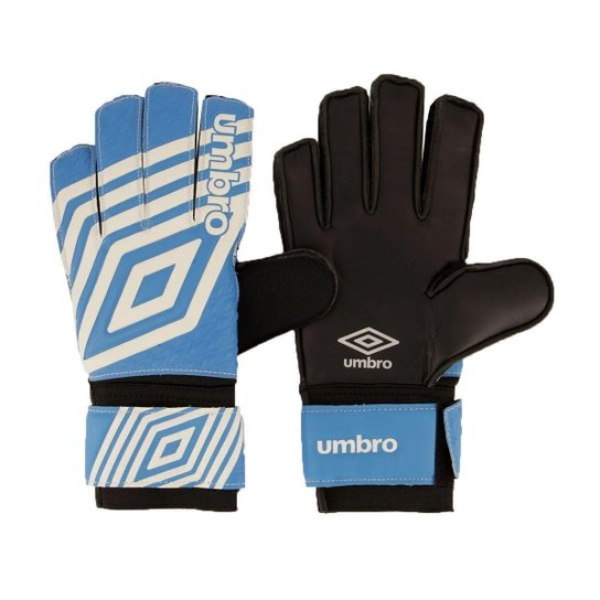 Luva Goleiro Umbro Club U23eq00047 - Azul+Branco Menor preço em Luva Goleiro Umbro Club U23eq00047 - Azul+Branco