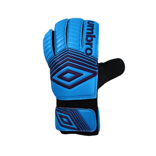 Luva Goleiro Umbro GK Original - Infantil - Azul Menor preço em Luva Goleiro Umbro GK Original - Infantil - Azul