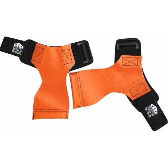 Luva Hand Grip De Lona - Cross Training - Pro Trainer - Laranja Menor preço em Luva Hand Grip De Lona - Cross Training - Pro Trainer - Laranja