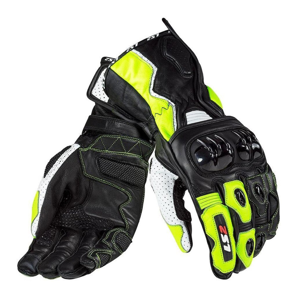 LUVA LS2 SWIFT RACING AMARELO