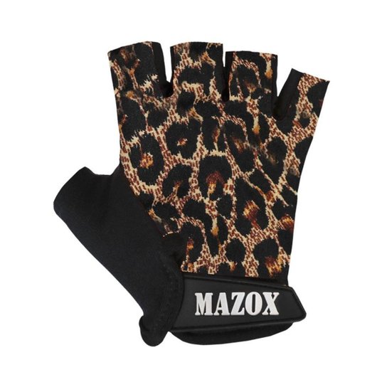 Luva Meio dedo Feminina Ciclismo Neoprene Bike Proteção UV Onça