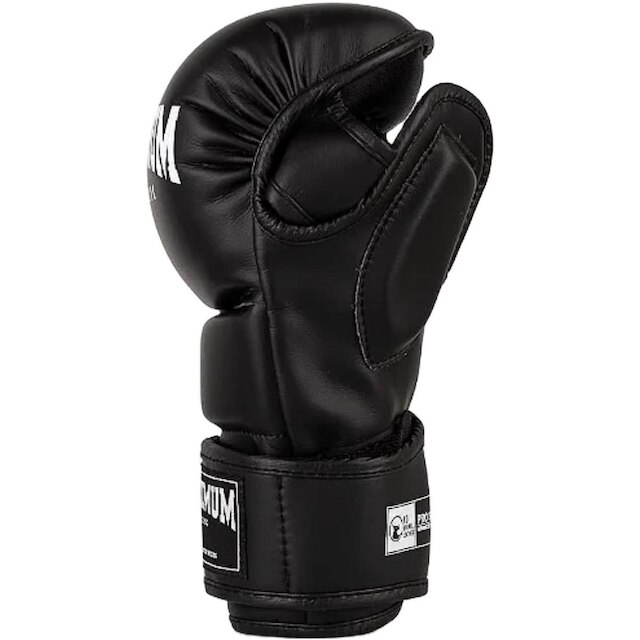 Luva MMA Maximum Treino Sparring Grappling Combate Preta