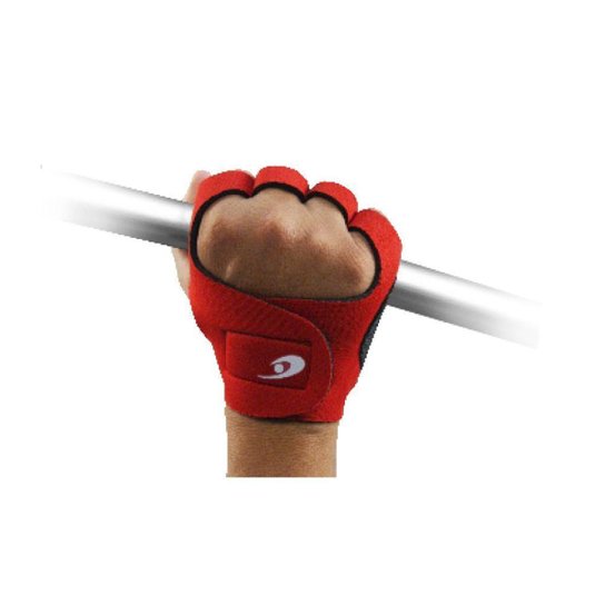 Luva Munhequeira Neoprene Proteção Treino Academia. - Vermelho Menor preço em Luva Munhequeira Neoprene Proteção Treino Academia. - Vermelho