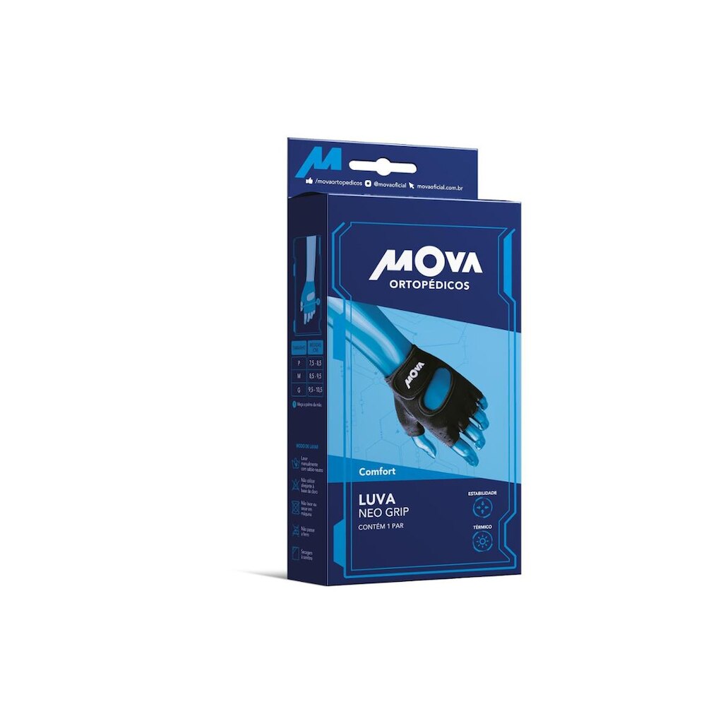 LUVA NEO GRIP MOVA TREINO