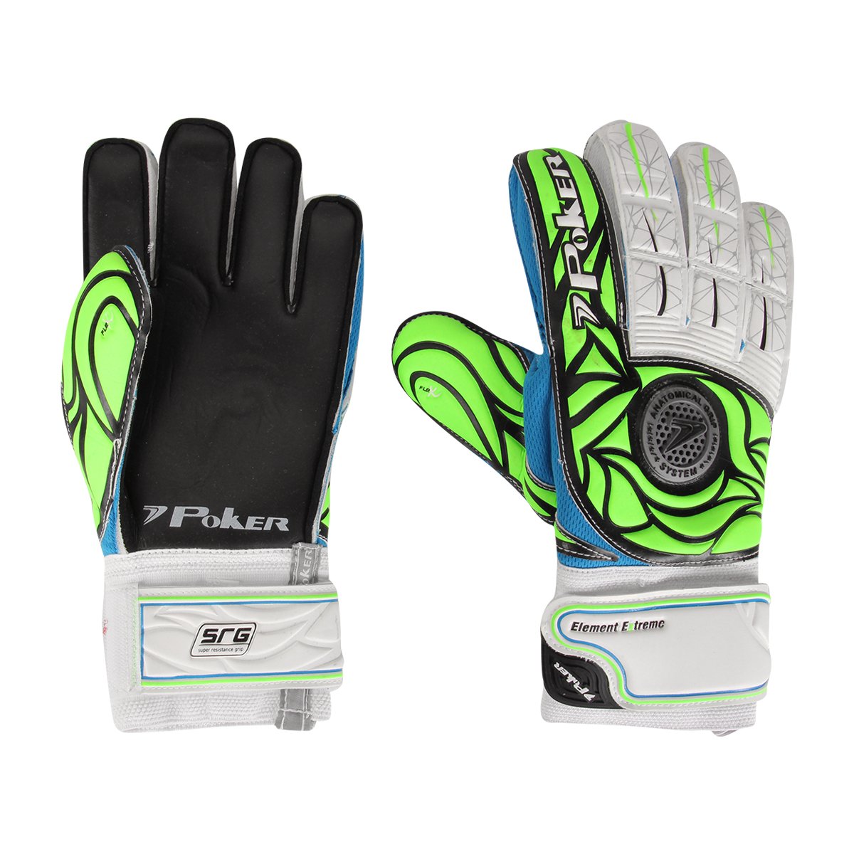 Luva Poker Element Extreme Pro Silver