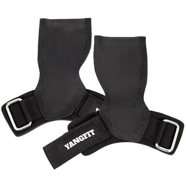 Luva Strap Hand Grip para Cross Training e Musculação Par Yangfit