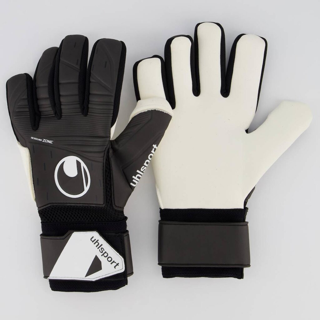 Luva Uhlsport Supersoft Preta e Branca