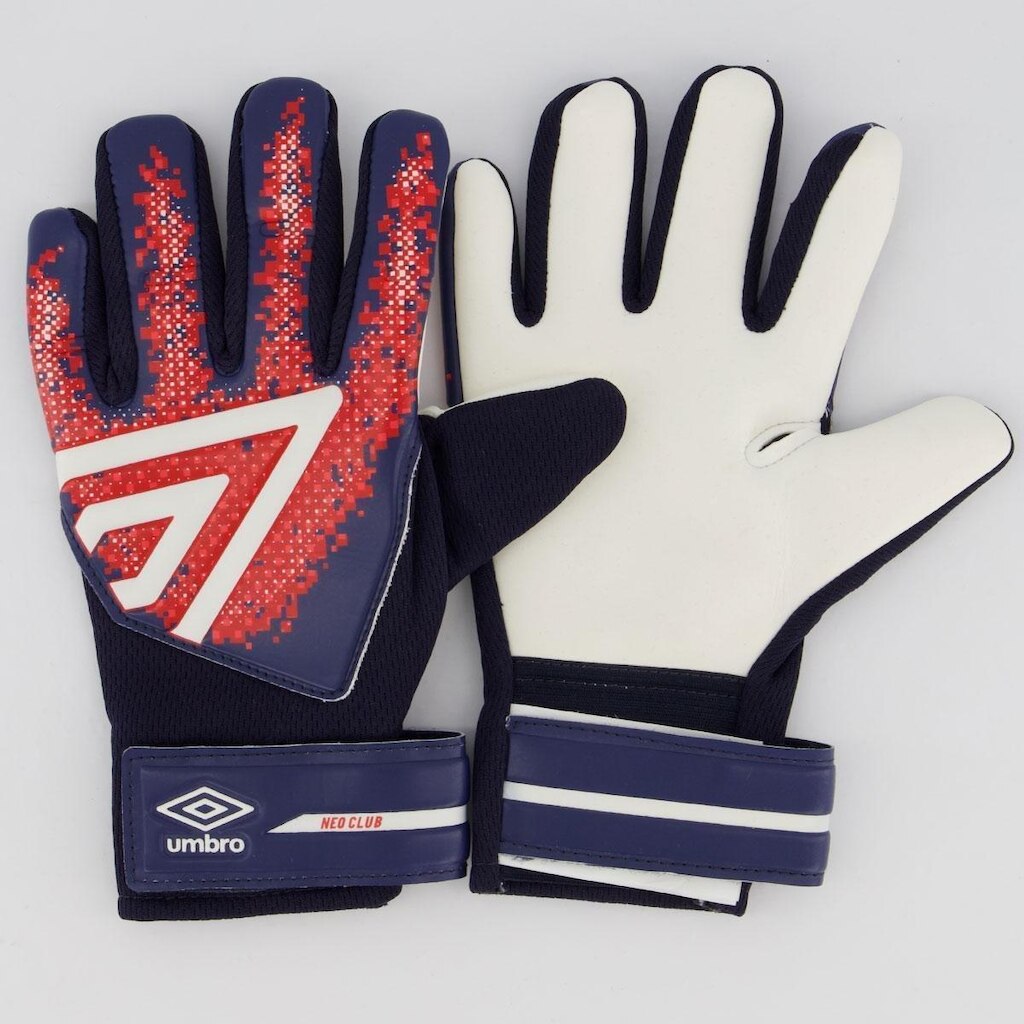 Luva Umbro Neo Club Juvenil Azul e Branca