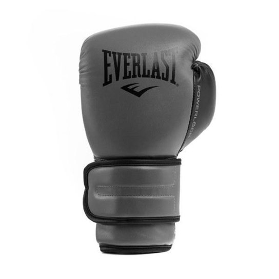Luvas De Treino Everlast Powerlock-Cinza Escuro-Tam 14 Oz - Cinza Menor preço em Luvas De Treino Everlast Powerlock-Cinza Escuro-Tam 14 Oz - Cinza