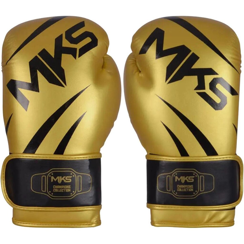 Luvas MKS Boxe New Champion Dourado/Preto