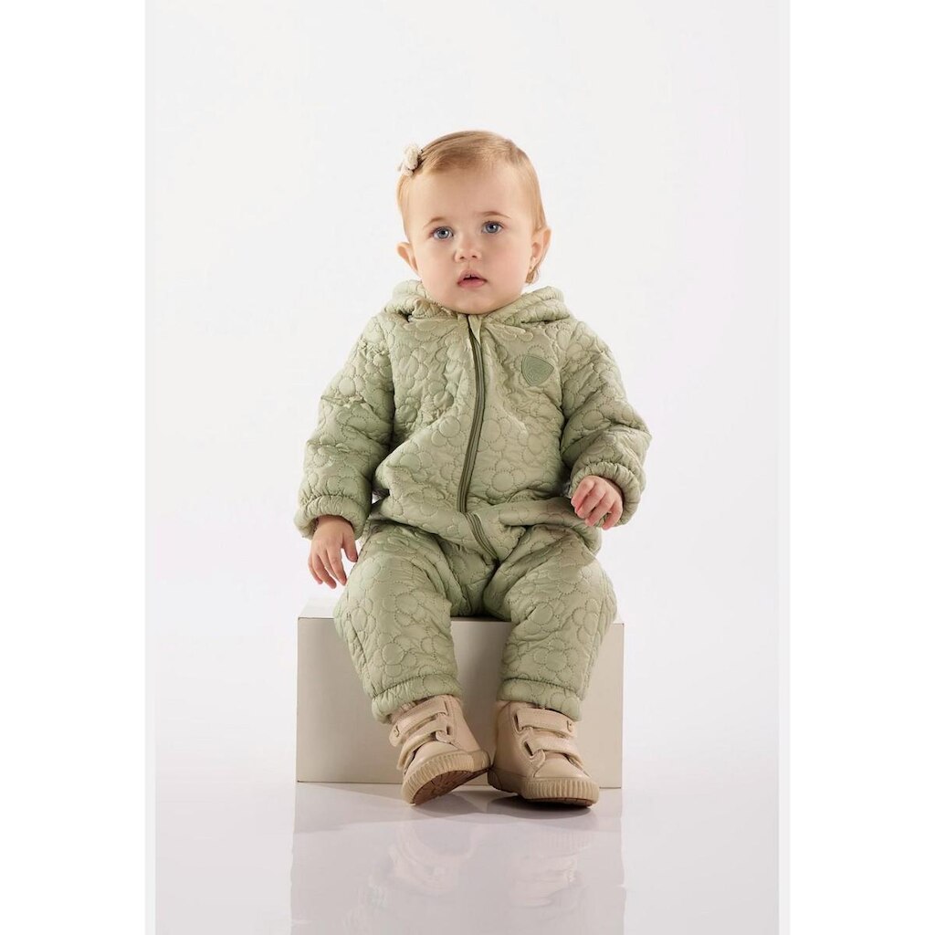 Macacão Acolchoado para Bebê Menina Up Baby