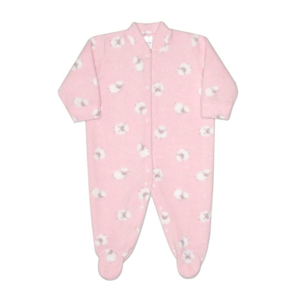 Macacão Bebê Feminino Dedeka Soft Ovelhinha Rosa - 24616