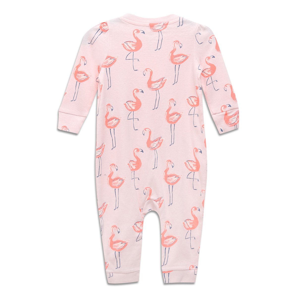 Macacão Bebê GAP Longo Flamingo Feminino - 1