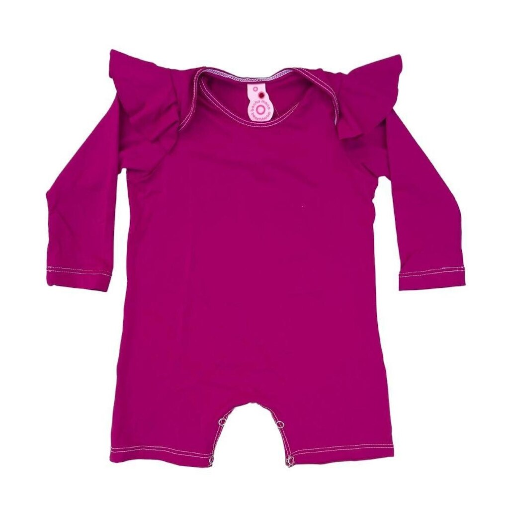 Macacão de Bebê com Proteção UV Liz - Roxo