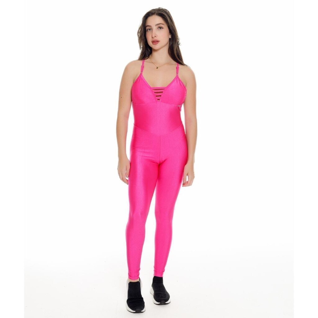 Macacão Fitness Shine United - Froly - P