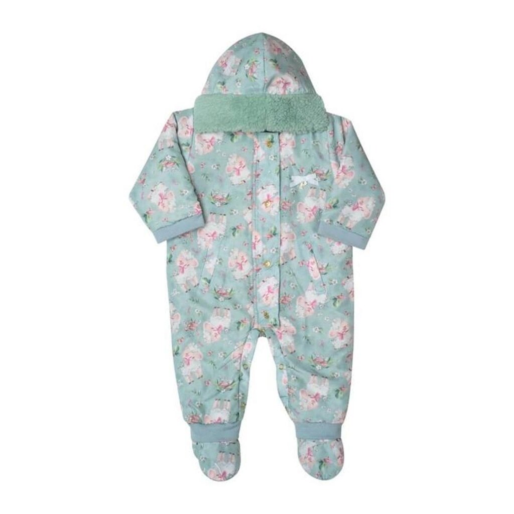 Macacão Fofão Chillan Estampado Ovelhinha Pinoti