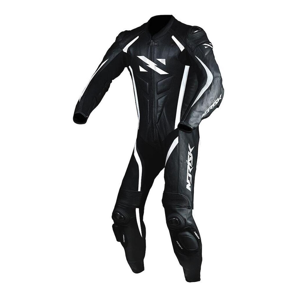 Macacão Norisk SS Preto e Branco
