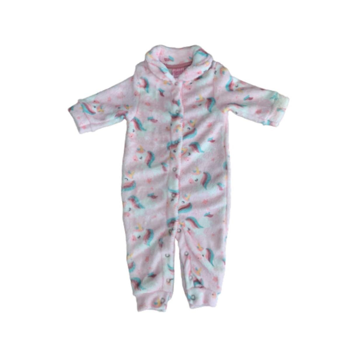 Macacão para Bebê Comprido Dinossauros - Mania Pijamas