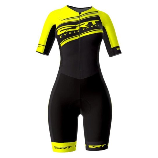 Macaquinho Ciclismo Feminino ERT Pro Team Amarelo 2020 - Amarelo Menor preço em Macaquinho Ciclismo Feminino ERT Pro Team Amarelo 2020 - Amarelo