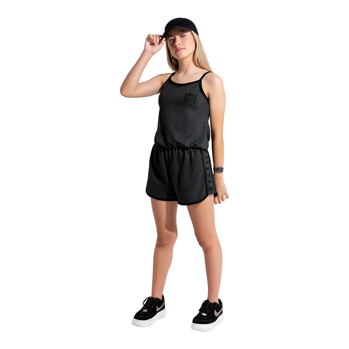 Macaquinho Infantil Amora Super Bffs Feminino - 1
