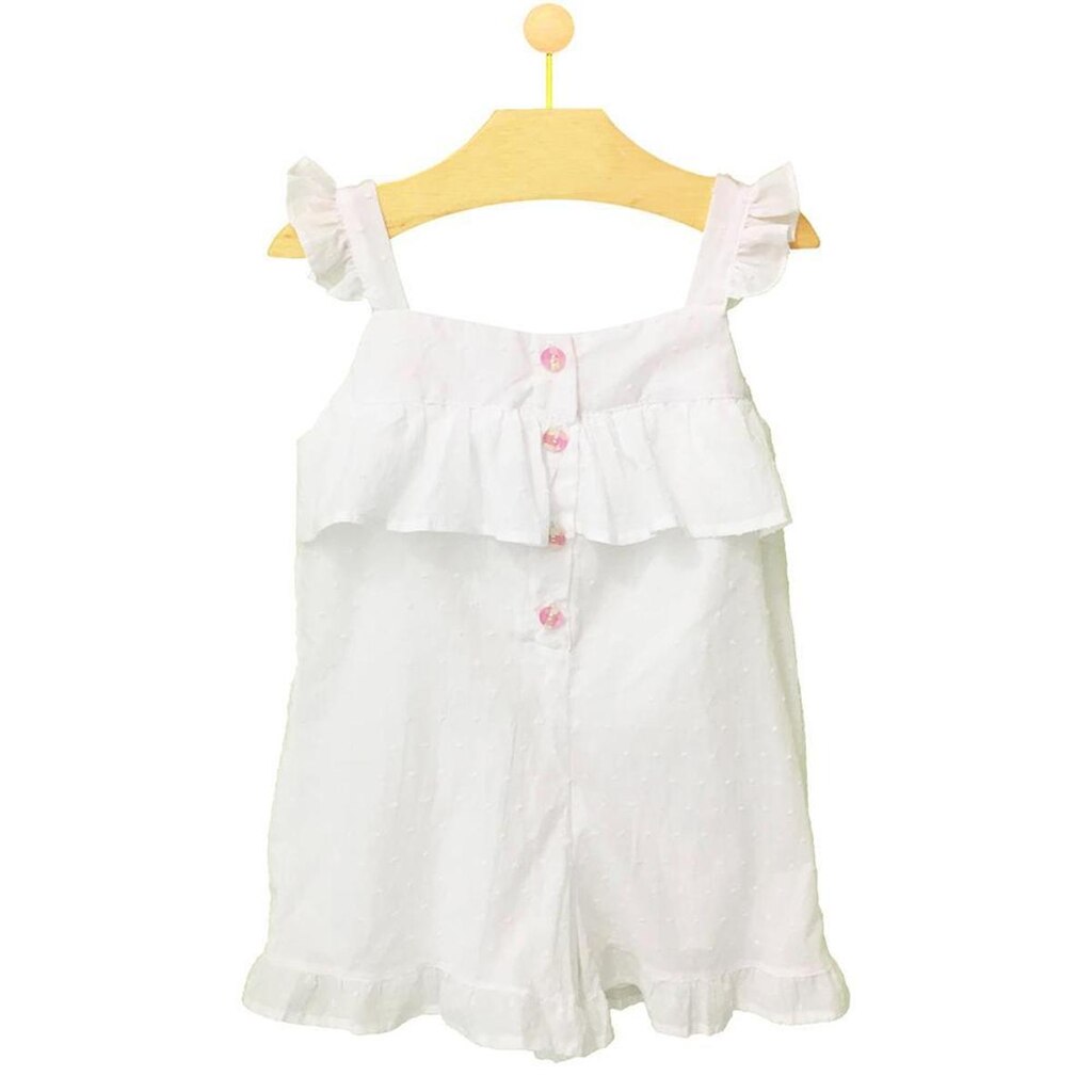 Macaquinho Infantil Pandi Babado Feminino