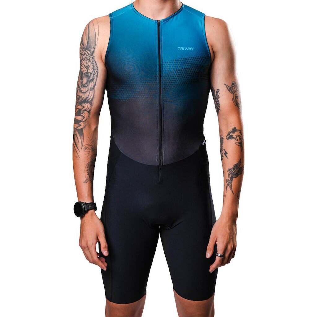 Macaquinho Triathlon Triway Sports Concept Flow Regata Masc