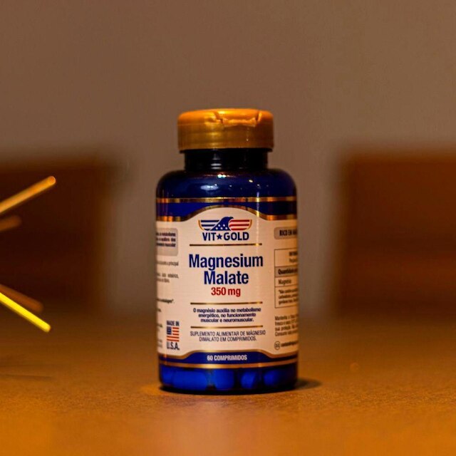 Magnesio Dimalato 350mg Vitgold 60 Comp