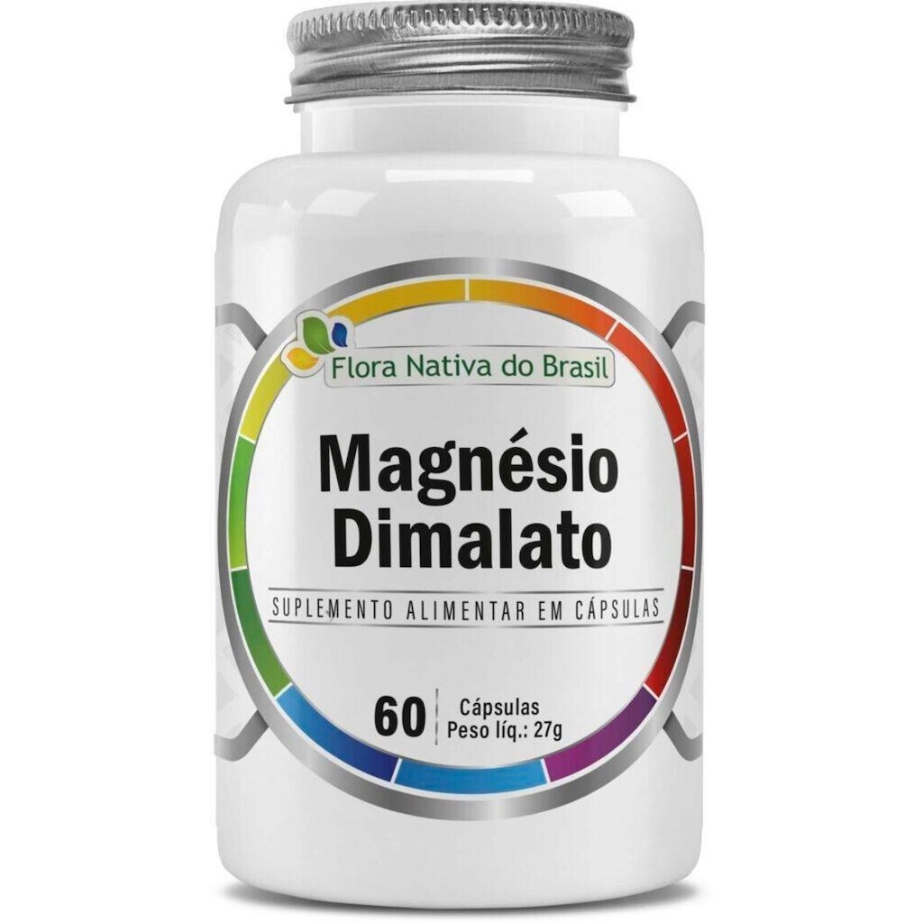 Magnésio Dimalato 60 Cápsulas Flora Nativa do Brasil