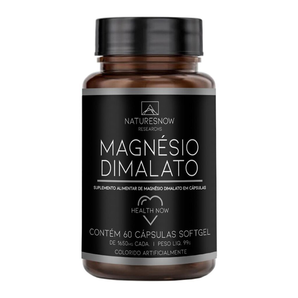 MAGNESIO DIMALATO 60 CAPSULAS - NATURES NOW