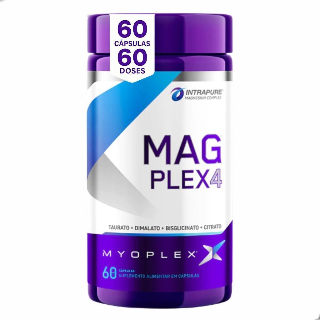 Magnesio Dimalato Mag Plex4 60 Capsulas Myoplex