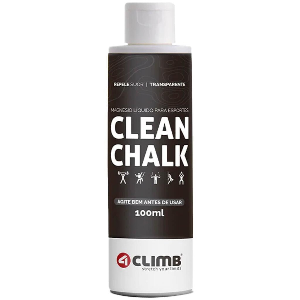 Magnésio Líquido Clean Chalk 100ml 4climb Cross Escalada