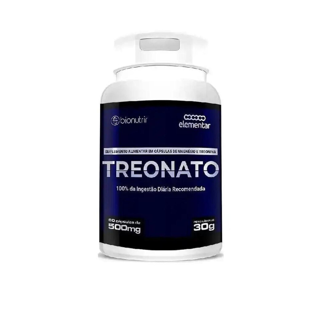 Magnésio Treonato 500mg 60 caps