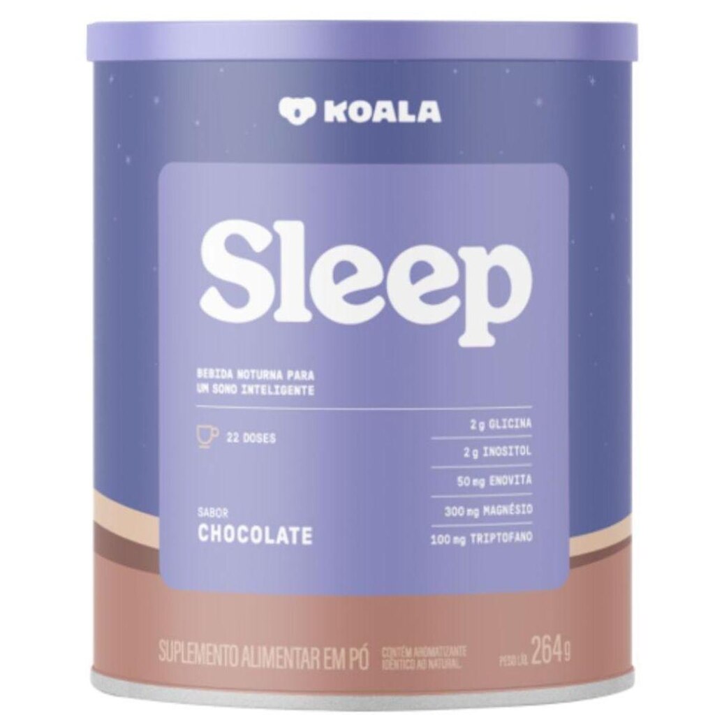 Magnesio Triptofano Sleep Koala Chocolate 264g Caffeine Army