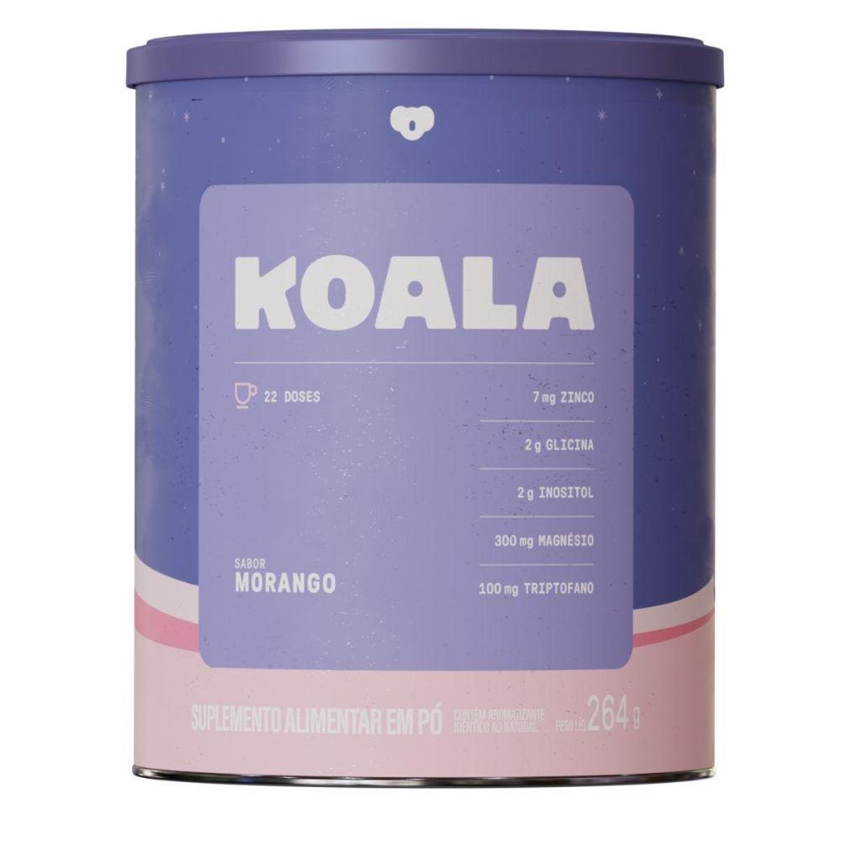 Magnesio Triptofano Sleep Koala Morango 264g Caffeine Army