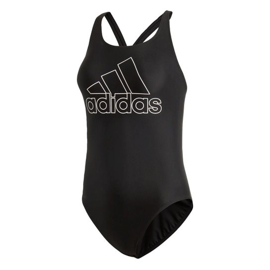 Maiô Adidas Athly V Feminino - Preto+Branco Menor preço em Maiô Adidas Athly V Feminino - Preto+Branco